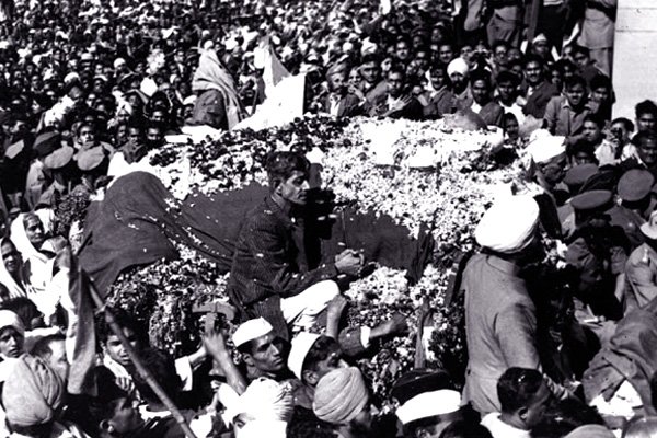 Mahatma Gandhi's last journey