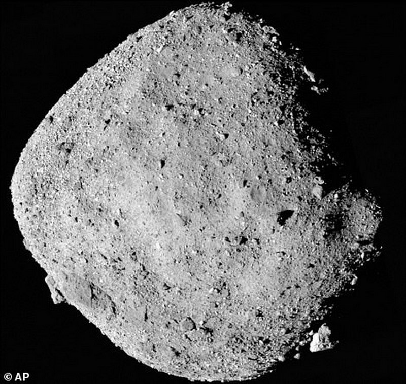 NASA Releases Asteroid Bennu Photos