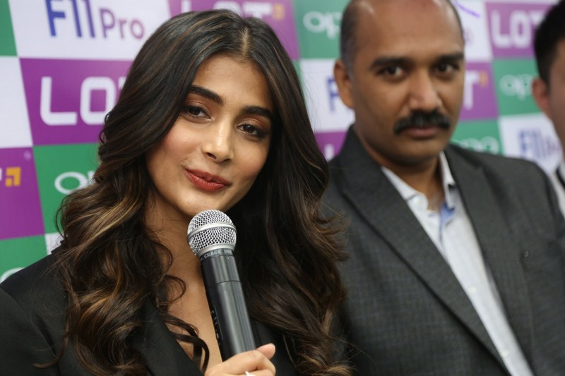Pooja Hegde Launched OPPO F11 Pro Mobile Launch