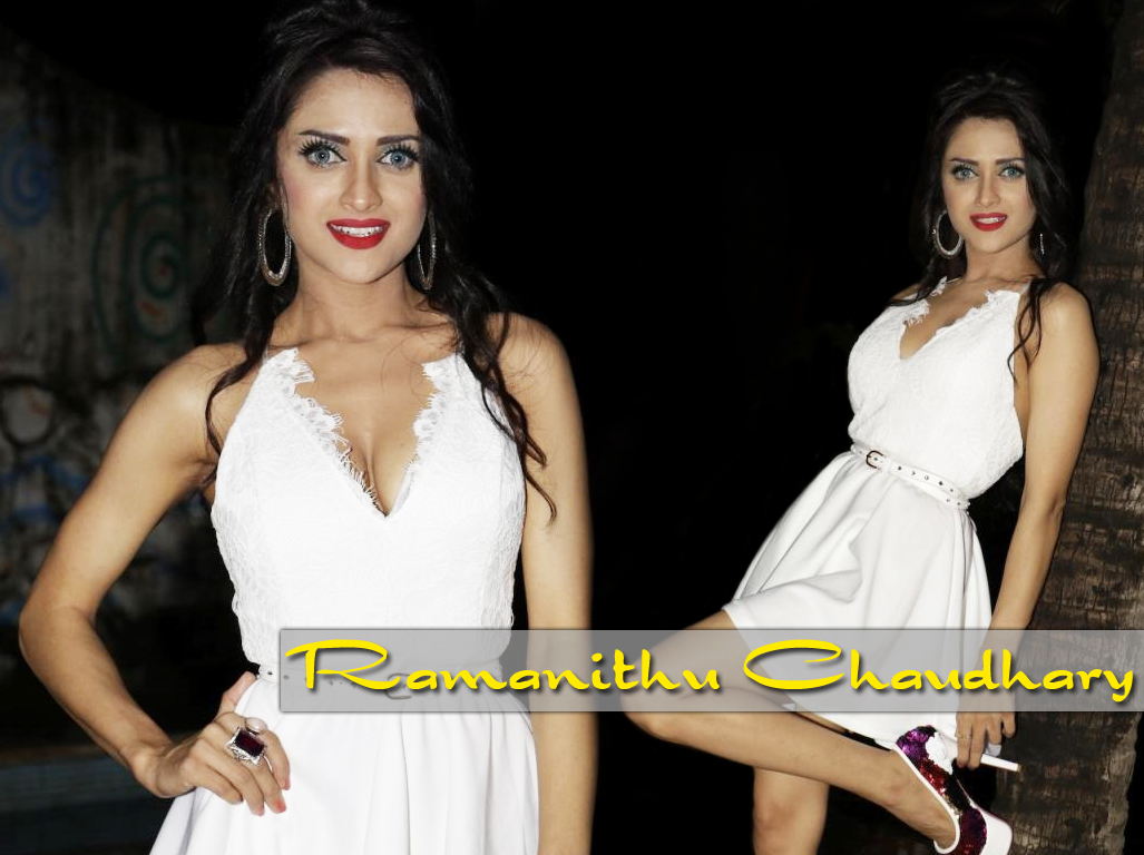 Wallpaper 1of 3 | Ramanithu-Chaudhary-Wallpaper1 | Ramanithu Chaudhary Latest Spicy Photoshoot | Ramanithu Chaudhary Latest Posters