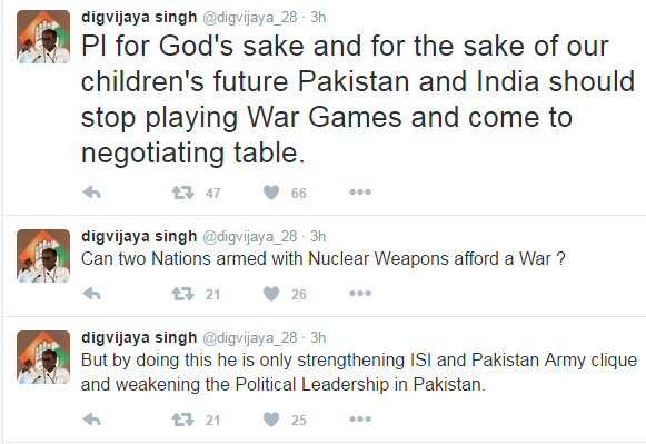 Digvijay Tweets on Modi