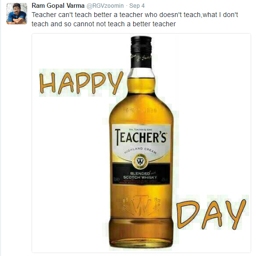 RGV Teacher Day Tweets