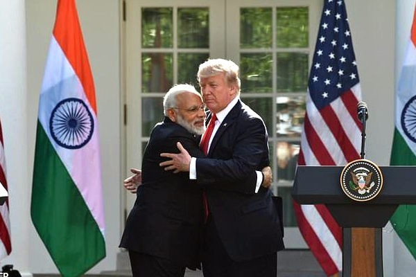 Narendra Modi Meets Donald Trump Photos