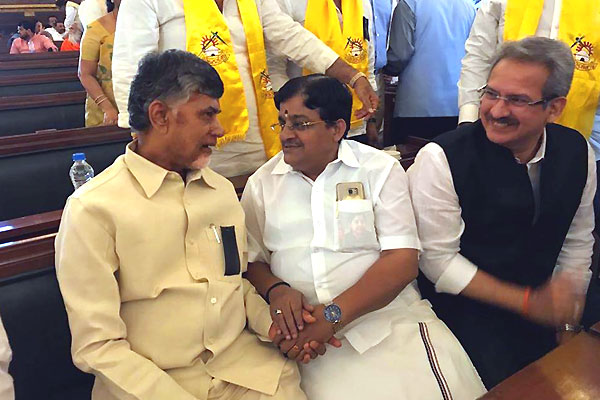 Chandra Babu Meets Opposition Leaders