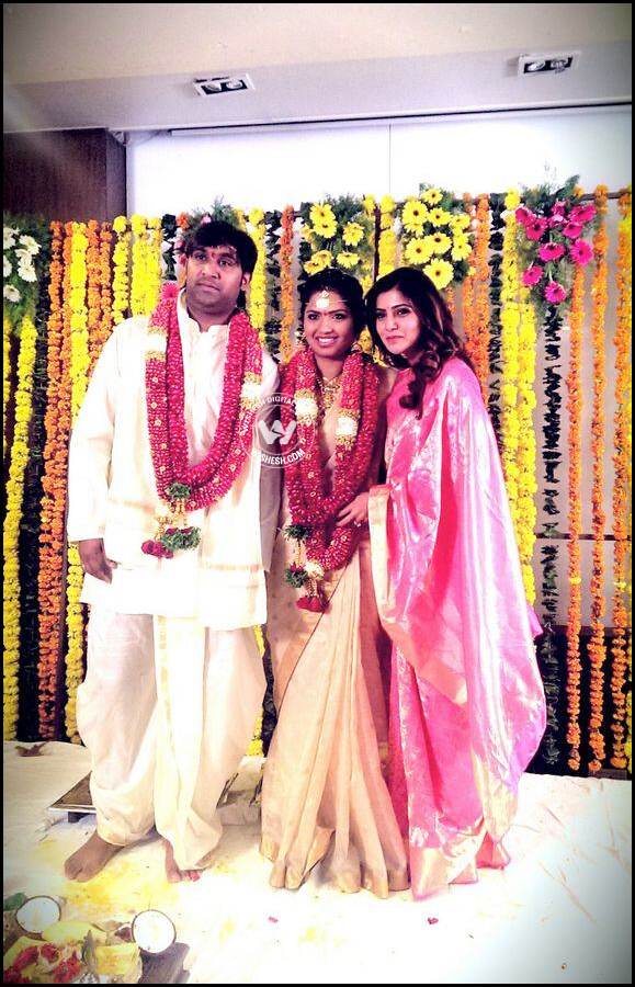 Samantha-at-Neeraja-Kona-wedding