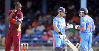 India wins first ODI against West Indies