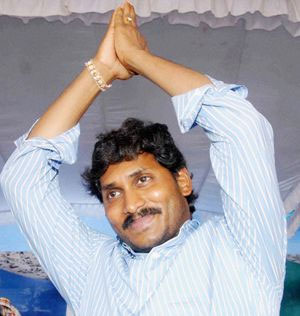 Jagan visit capaign at Lord Tirupati Jai Jagan slogans at temple mahadwaram entrance sparks row