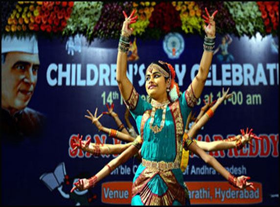 Cultural programs on Childrens Day fuction