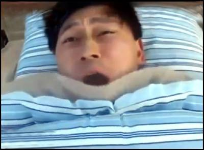 Japanese man rockets through the roof while sleeping