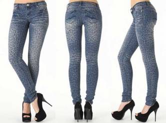 Fall trend celebs love: leopard jeans