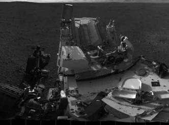 Curiosity makes its first drive on Mars
