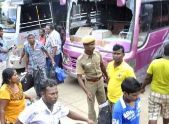 Pilgrims rush back to Sri Lanka after protests