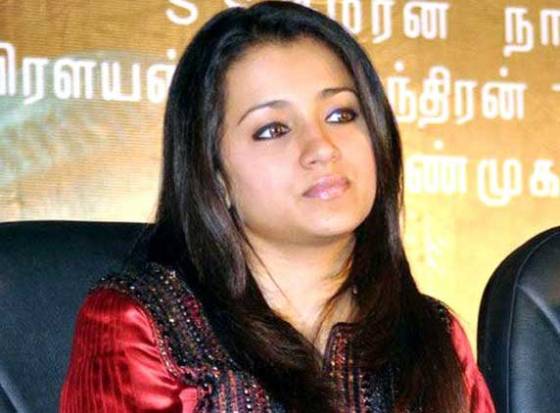 Trisha... once again in controversy...