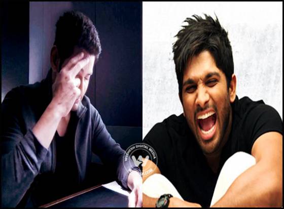 Mysterious Mahesh against funny Allu Arjun