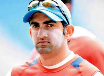 Gambhir out of the first two tests