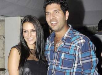 Yuvi back in Action... with Neha Dhupia...
