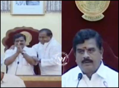 Swamy Goud elected as Council Speaker