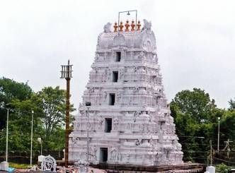 Shivaji Gopuram at Srisailam comes down