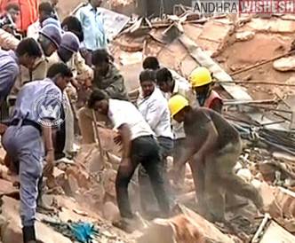 Building Collapsed in Secunderabad