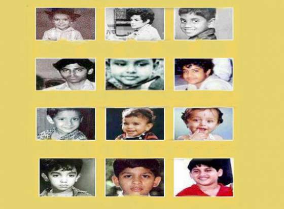 Weekend puzzle: Guess the stars looking at their childhood photos!