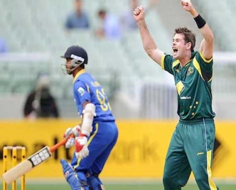 Australia&#039;s Christian takes hat-trick against Sri Lanka