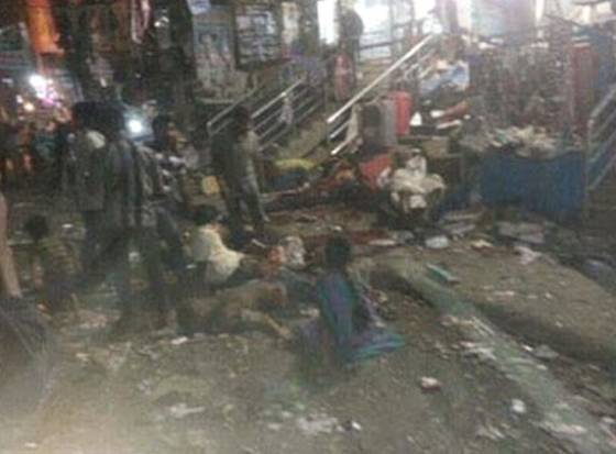 Bomb blast in Hyderabad near Dilsukh Nagar area