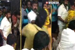 Actor-Politician Balakrishna Slaps TDP Man In Nandyal