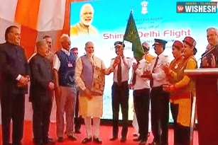 PM Modi Launches New Air Travel Scheme At Shimla, HP
