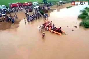 Srikakulam Floods: Over 50 Trapped Laborers Rescued