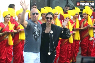 Vin Diesel Arrives with Deepika in Mumbai for ‘xXx’ Promotion