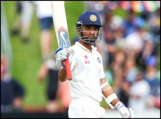 Rahane scores maiden ton, India 438 allout