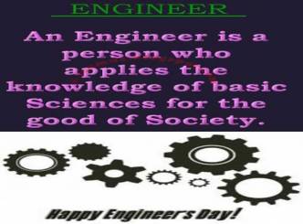 Engineer day, tribute to the visionaries