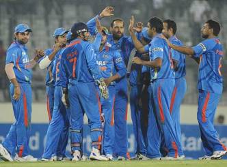 India wins against Lanka, Sachin yet to recover