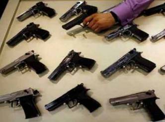 Pilgrims held for possession of illegal weapons
