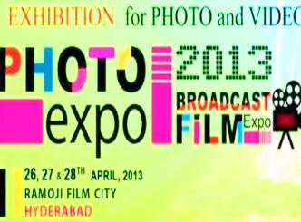 Photo Expo 2013 in Ramoji Film City from Apr 26