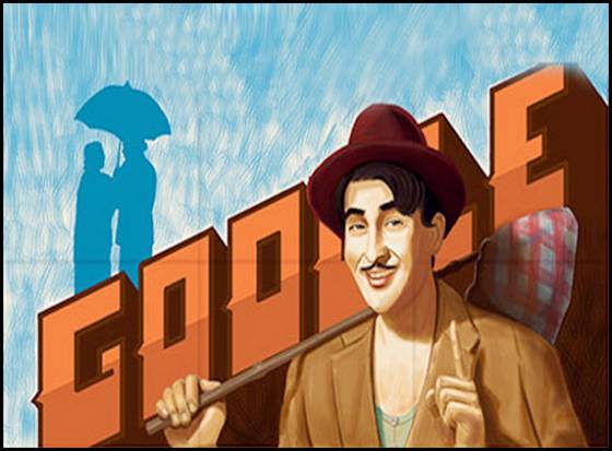 Google tribute to Raj Kapoor