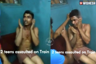 Youths stripped nude and thrashed in public