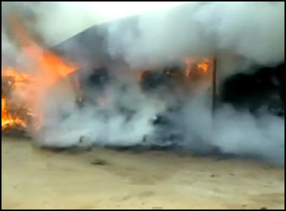 Fire Broke In Gagan Pahad- 4 Burnt Alive