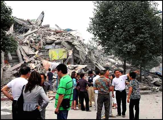 Devastating earthquake hits China