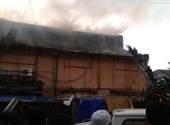 Fire in Manish Market, South Mumbai