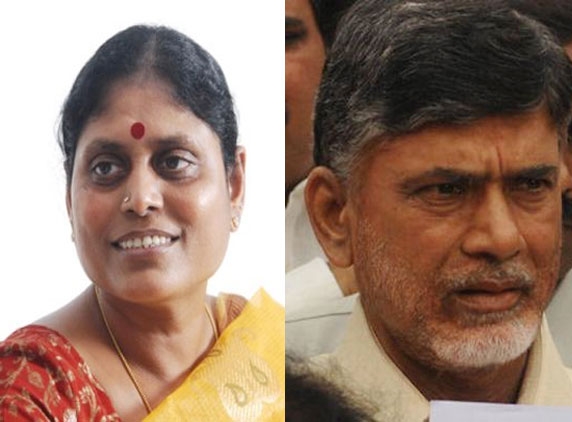 CBI probe on Naidu, No comments says Y S Vijayalakshmi
