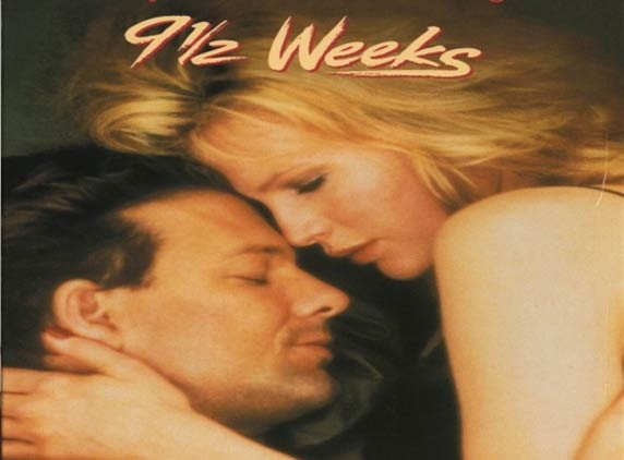 Nine 1/2 weeks rewarded as erotic movie in Hollywood history...