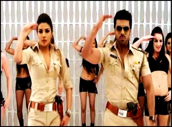 Show us your dance moves Charan...........