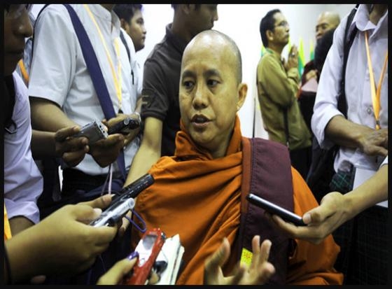 Violent outburst during Buddhist ceremony in Mandalay