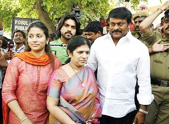 Wife Surekha to contest Tirupati seat after Chiru’s elevation to Union Cabinet