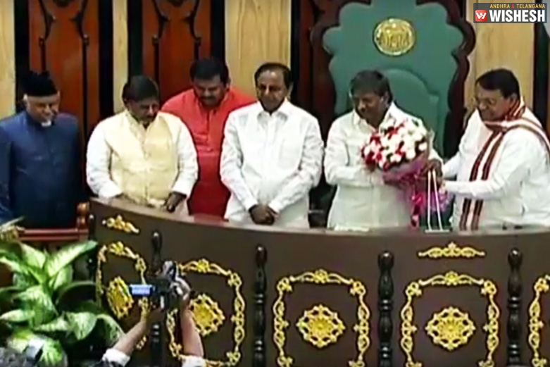 T Padma Rao Unanimously Elected As Telangana Deputy Speaker