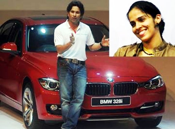 Saina to receive BMW from Sachin