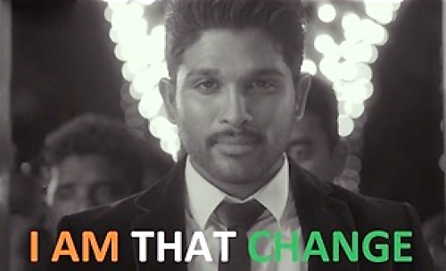 allu arjun i am that change short film