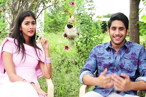 oka laila kosam movie making video