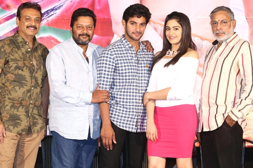 garam movie press meet video